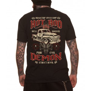 Dragstrip Clothing Hot Rod Demon 666 T`shirt